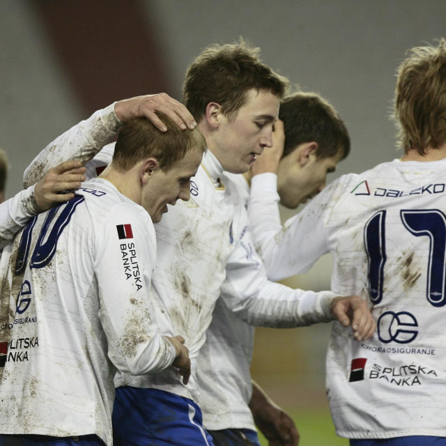 Duje Čop, Senijad Ibričić, Mario Maloča i Ivan Strinić 2010. godine