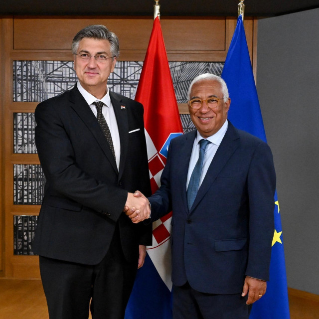 Andrej Plenković i Antonio Costa