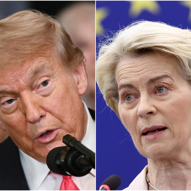 Donald Trump; Ursula von der Leyen