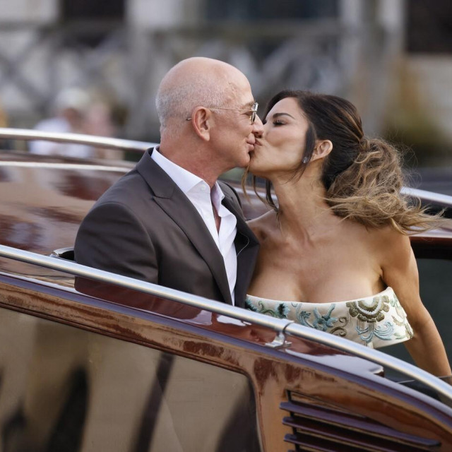 Jeff Bezos i Lauren Sanchez
