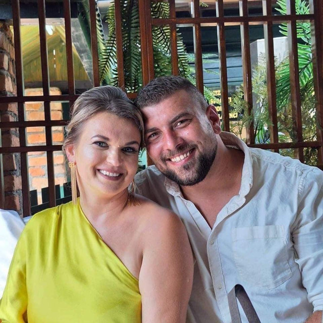 Alen Muhić i supruga Dženana