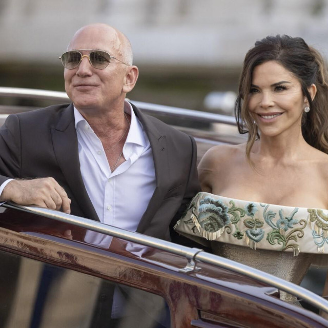 Lauren Sanchez i Jeff Bezos