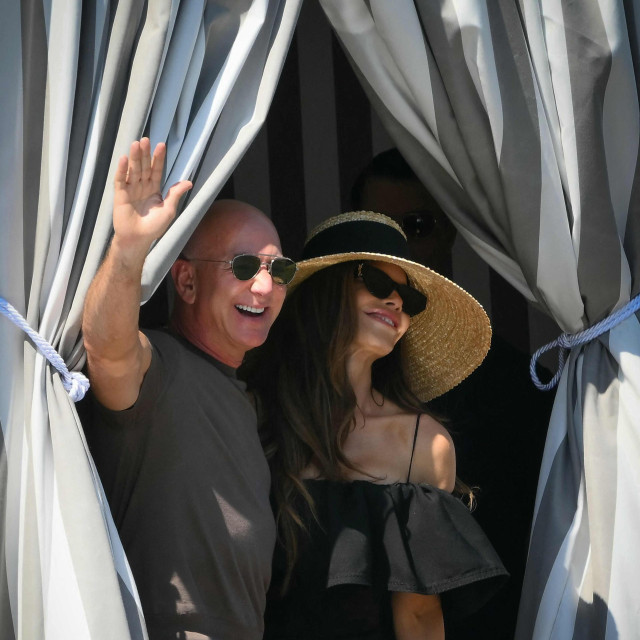 Jeff Bezos i Lauren Sanchez Bezos