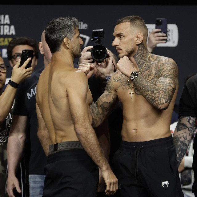 Beneil Dariush (lijevo) vs. Renato Moicano (desno)