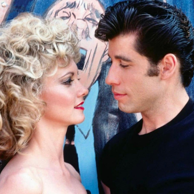 Olivia Newton-John kao Sandy Olsson i John Travolta kao Danny Zuko u ”Briljantinu”