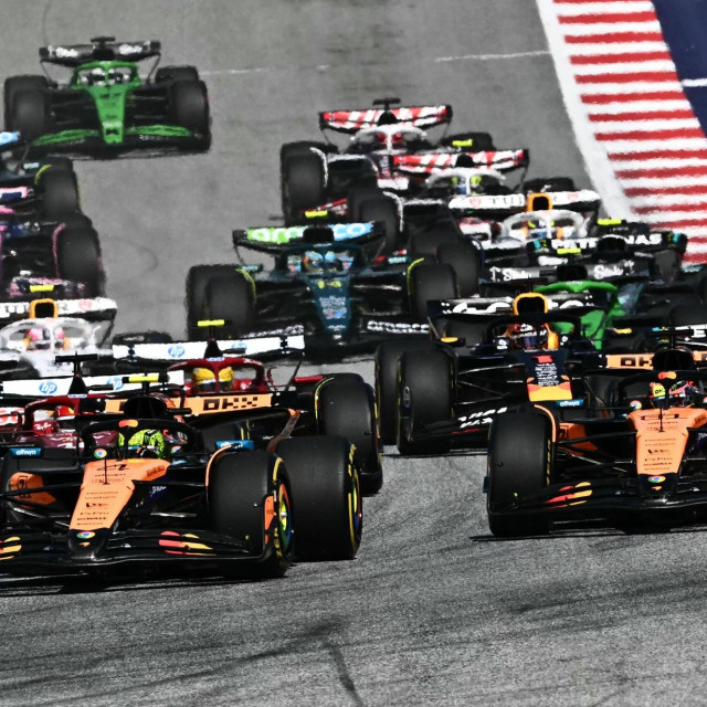 McLarenov tandem vodio je na trenutke prilično intenzivnu borbu za pobjedu u Austriji