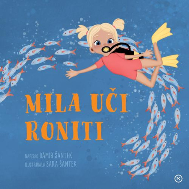 Mila uči roniti