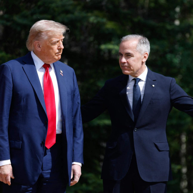 Donald Trump i Mark Carney