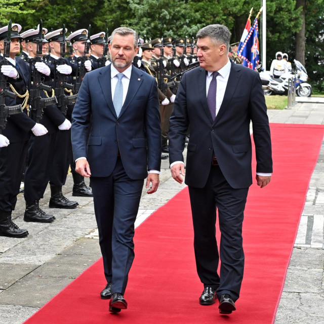 Zoran Milanović i Peter Pellegrini