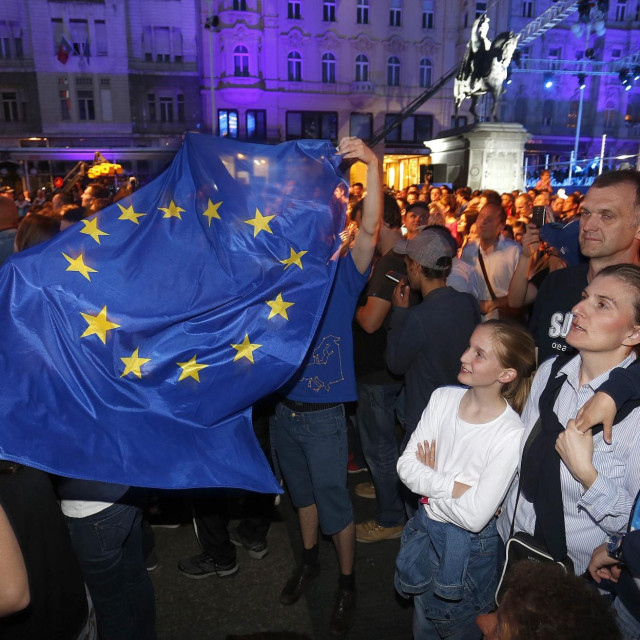 Središnja proslava povodom priključivanja Republike Hrvatske Europskoj uniji 2013.