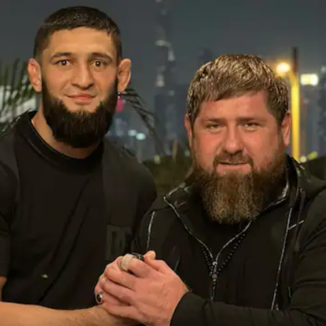 Khamzat Chimaev i Ramzan Kadirov
