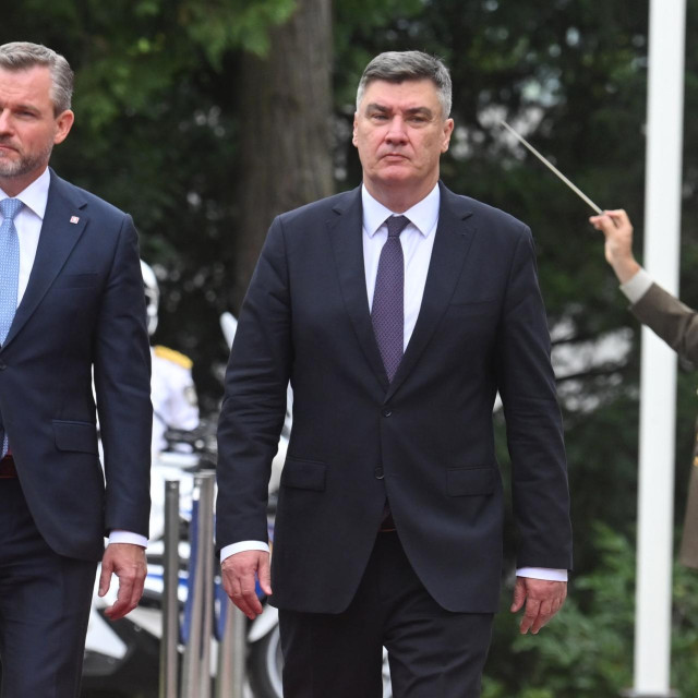 Peter Pellegrini i Zoran Milanović