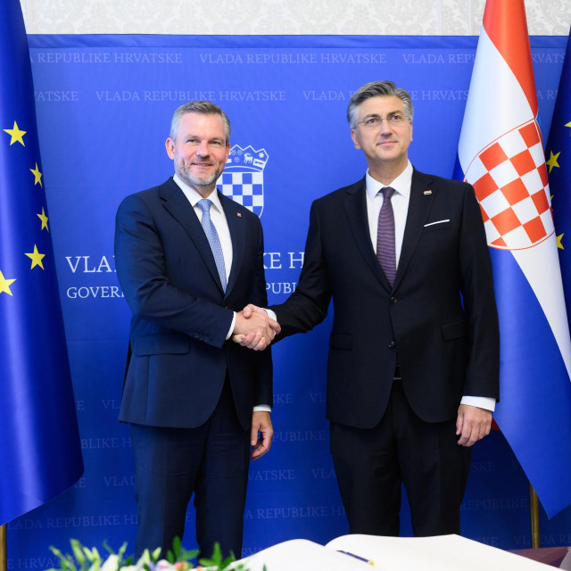 Peter Pellegrini i Andrej Plenković