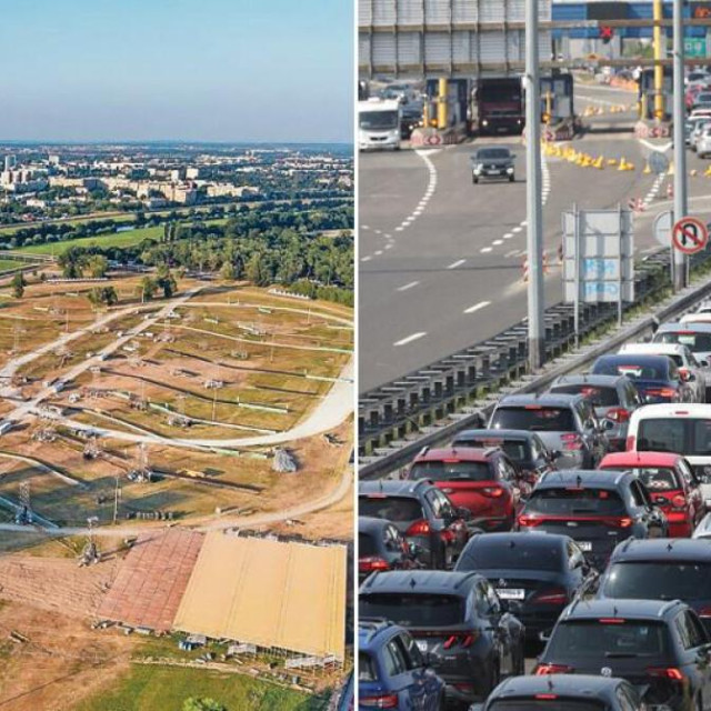 Hipodrom u Zagrebu i gužve na Lučkom
 