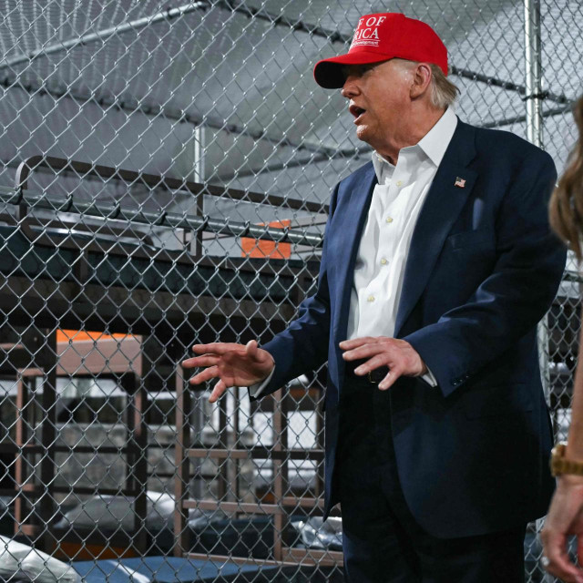 Predsjednik SAD-a Donald Trump obilazi ”Aligatorski Alcatraz”