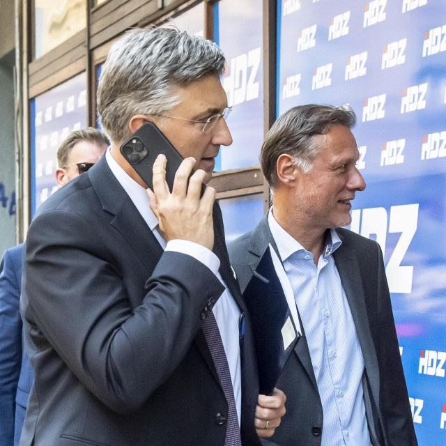 Andrej Plenković i Gordan jandroković