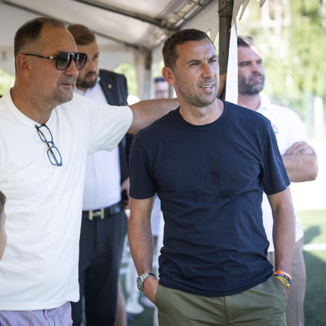 Darijo Srna u suradnji sa Šahtarom otvorio je nogometni kamp DS33 u Metkoviću: Igor Štimac i Darijo Srna