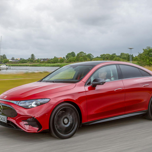 Mercedes CLA u Kopenhagenu