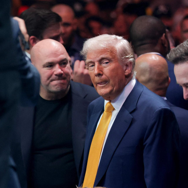 Dana White, Donald Trump i Elon Musk
