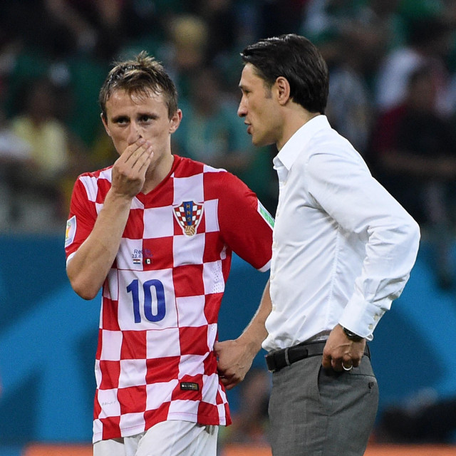 Niko Kovač i Luka Modrić 2014. godine