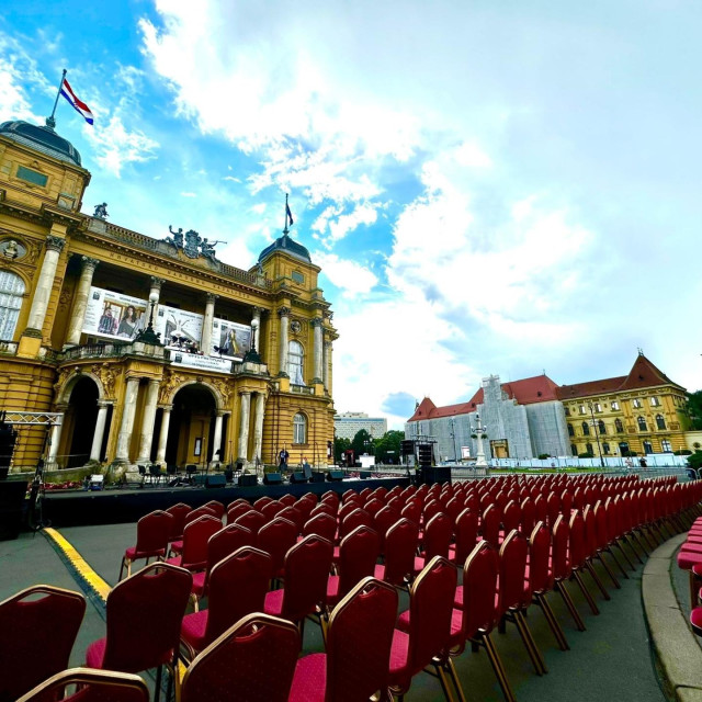Sve je bilo spremno za koncert, ali, nažalost, umiješala se viša sila
