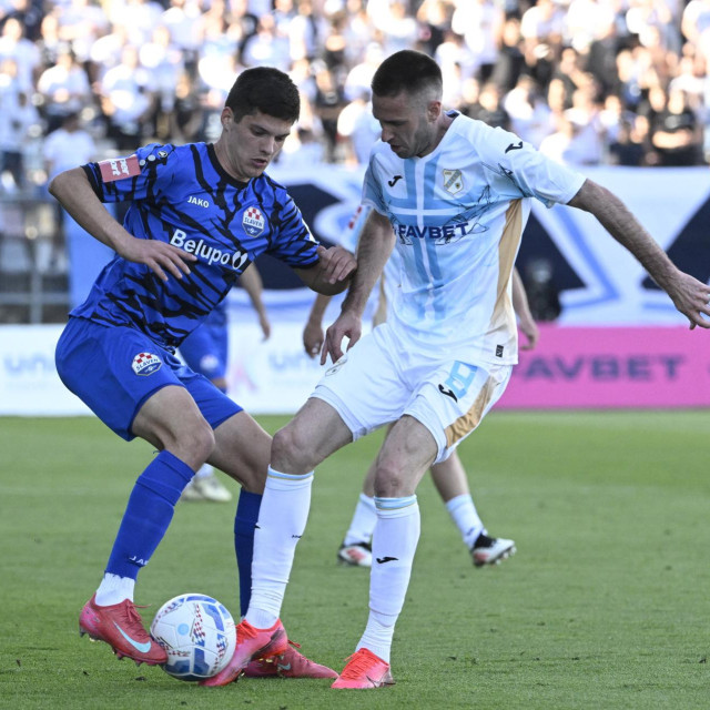 Rijeka - Slaven Belupo: Ivan Čubelić i Duje Čop