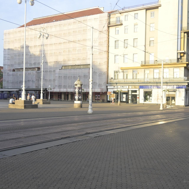 Prizori iz centra Zagreba tijekom održavanja koncerta Marka Perkovića Thompsona