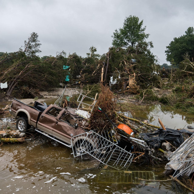 Prizori iz Teksasa nakon poplave rijeke Guadalupe