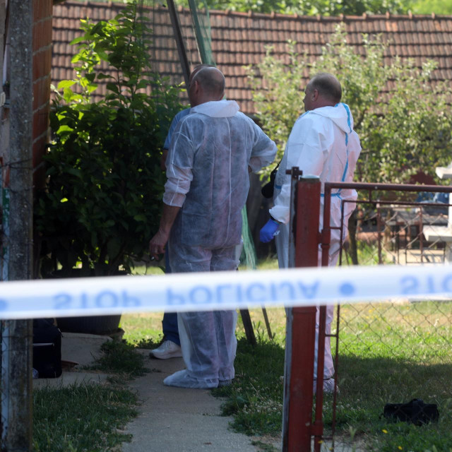 Policijski očevid na mjestu ubojstva