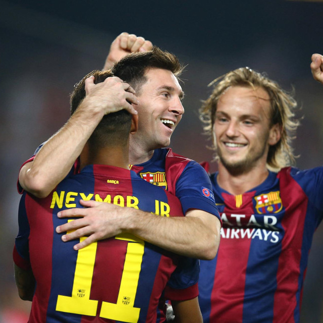 Neymar, Messi i Ivan Rakitić