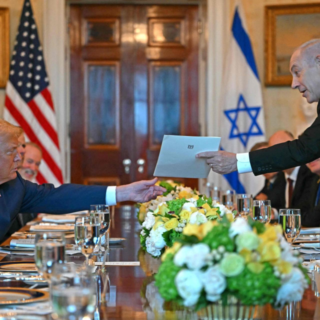 Donald Trump, Benjamin Netanyahu