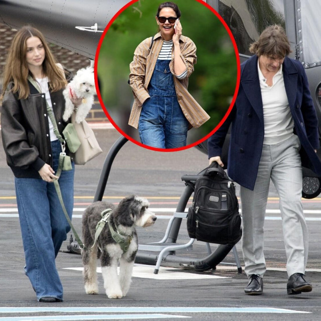 Ana de Armas, Katie Holmes i Tom Cruise