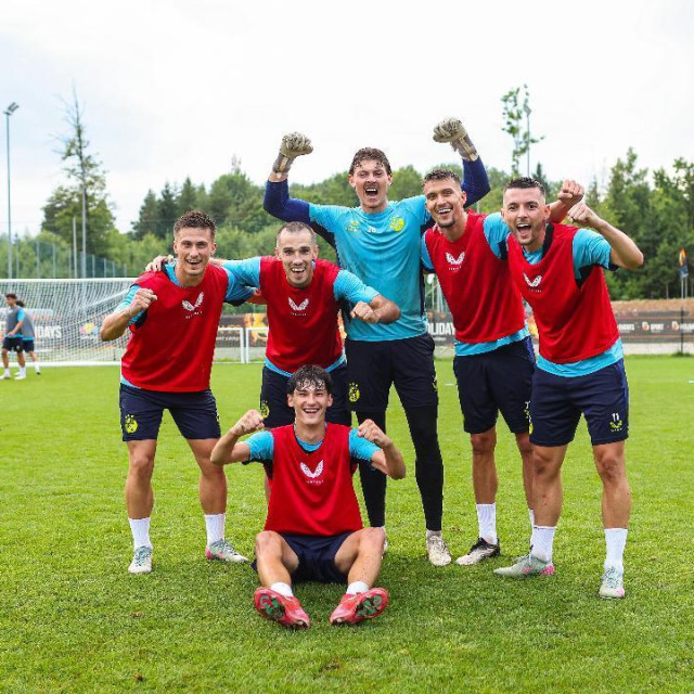 Dinamo na pripremama u Sloveniji