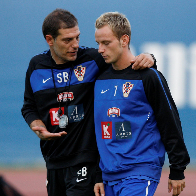 Slaven Bilić i Ivan Rakitić
