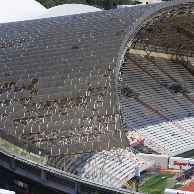 Uništen krov stadiona Poljud