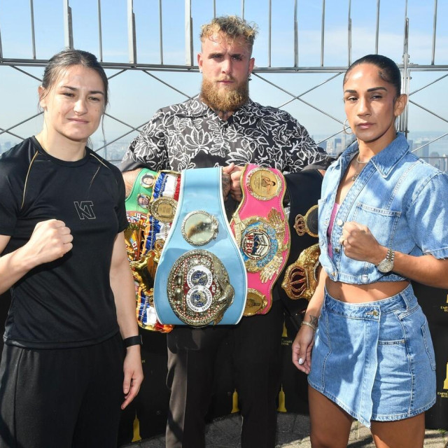Katie Taylor, Jake Paul i Amanda Serrano