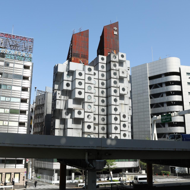 The Nakagin Capsule Tower, 2022.
