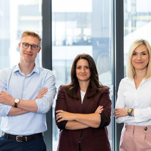 Domagoj Šulentić, Maja Ljubičić i Ivana Staneković Šavor