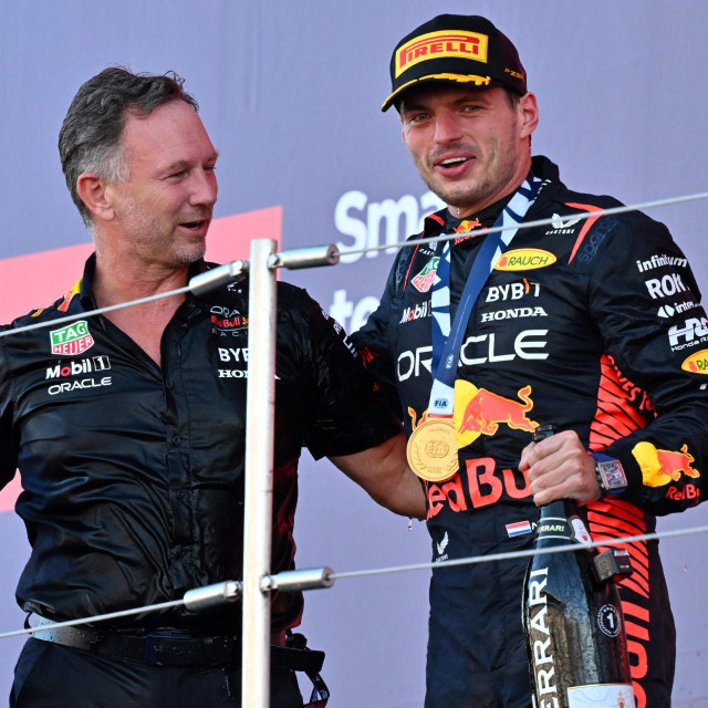 Christian Horner i Max Verstappen