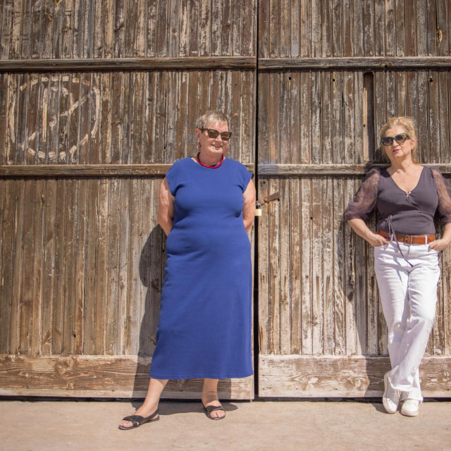 Sniježana Matejčić i Mirjana Dugandžija