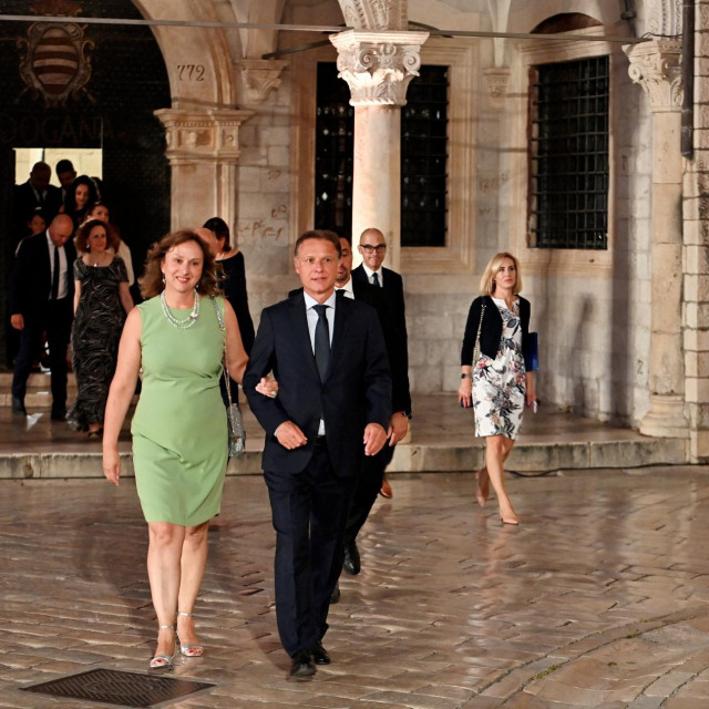 Gordan Jandroković sa suprugom Sonjom u Dubrovniku