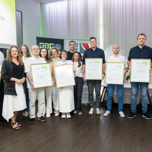 Dobitnici nagrada, koji su značajno doprinijeli unapređenju kvalitete gradnje i života u zgradama kao i održivom gospodarstvu
