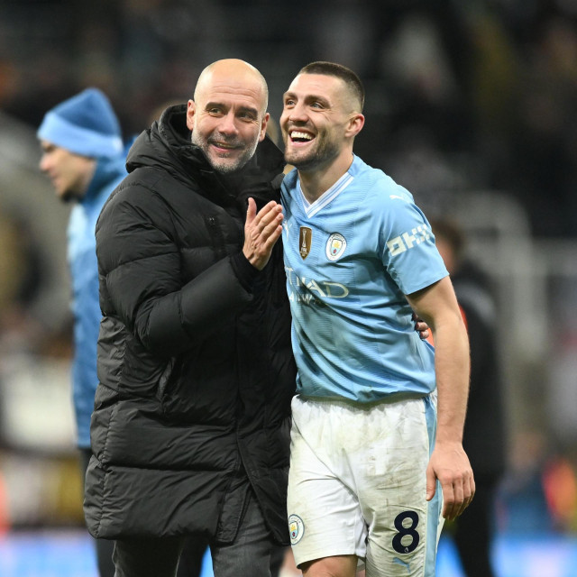 Pep Guardiola i Mateo Kovačić
