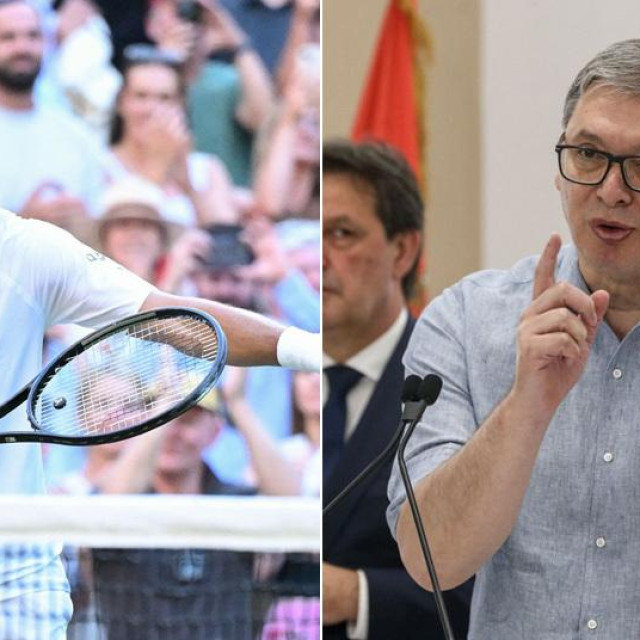 Novak Đoković i Aleksandar Vučić