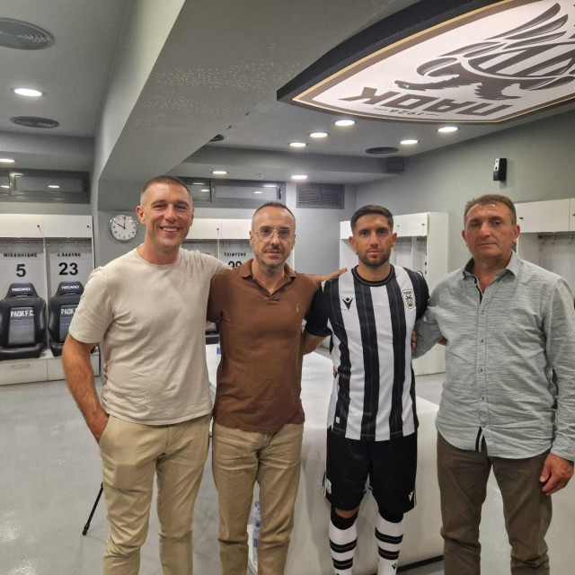 Luka Ivanušec u dresu PAOK-a