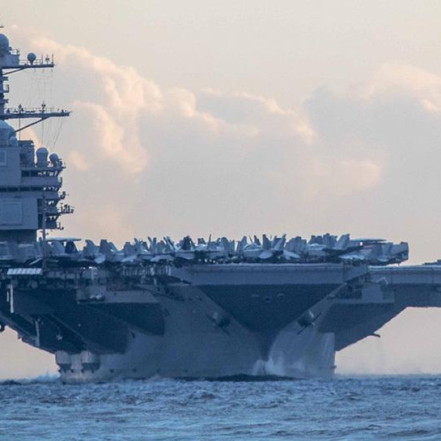 američki nosač aviona USS Gerald R. Ford