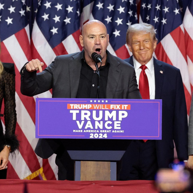 Dana White i Donald Trump