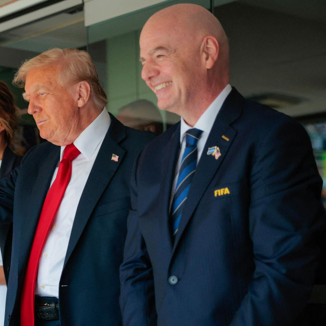 Donald Trump i Gianni Infantino