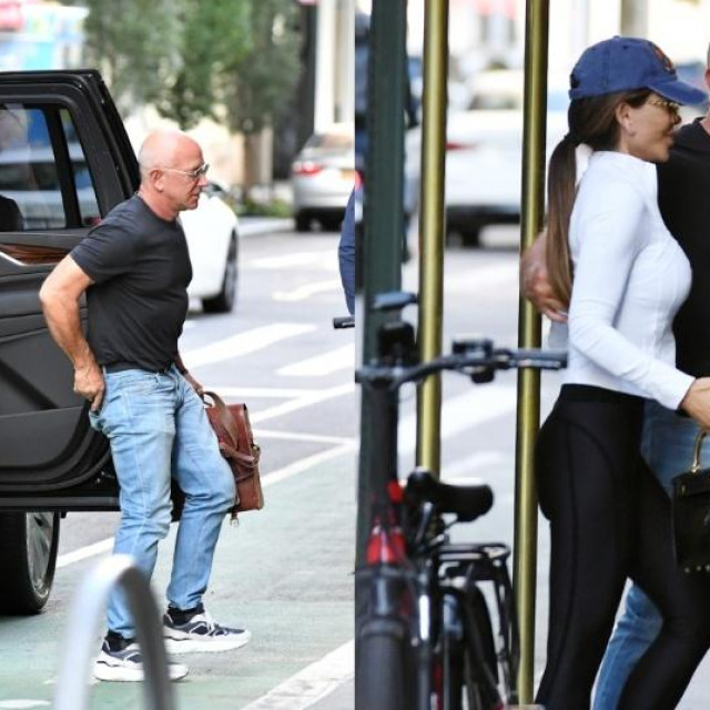 Jeff Bezos i Lauren Sanchez