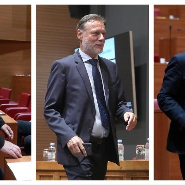 Miro Bulj, Gordan Jandroković, Milorad Pupovac